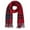 B-Red, variant on TEAJOPSUU Winter Scarf for Women Men Soft Faux Wool Tassel Scarf Winter Scarf Fashion Scarfs Colorful Plaid Long Shawl Large Scarves Christmas Gifts B-Red