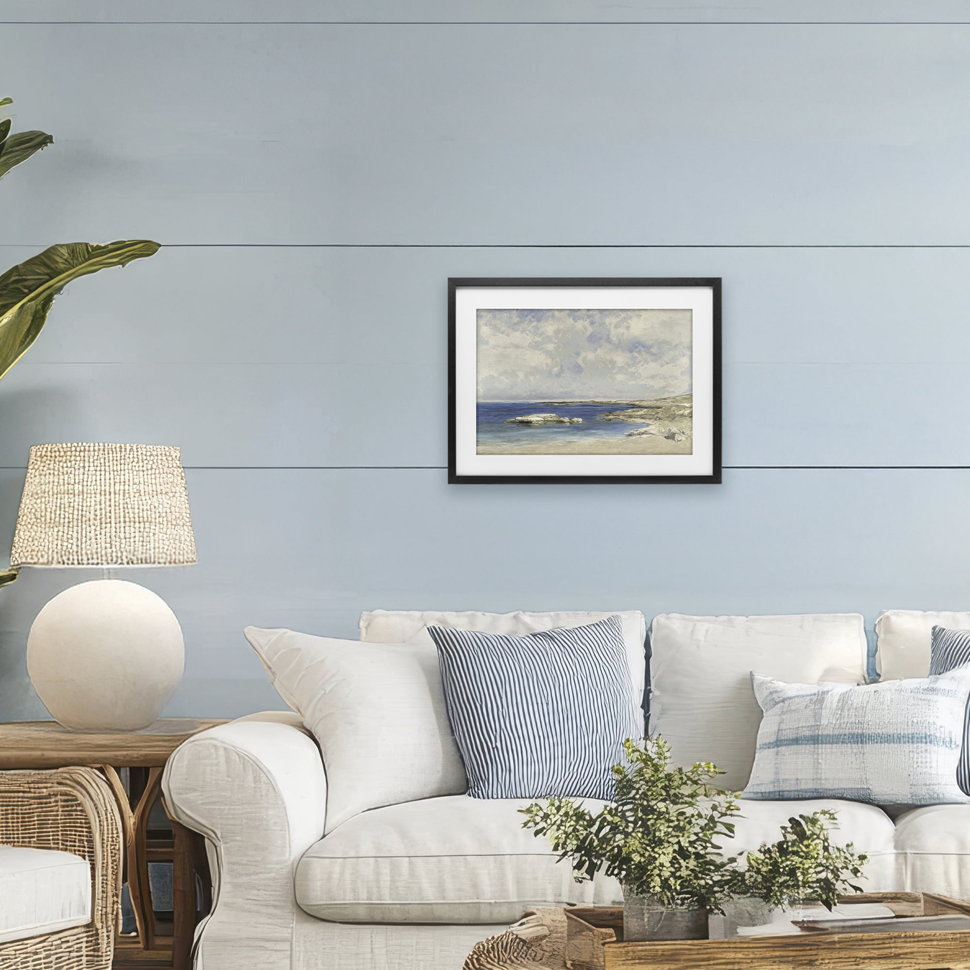 Stupell Industries Pond At Morning Black Framed Print Under Glass, design by Christy McKee
