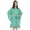 Aquamarine, variant on Moomaya Turkish MaxiKaftanFor Women Short Casual Mini Beach Dress Swimsuit Cover Up