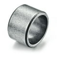 thumbnail image 2 of QQTDFG 15mm Mens Womens Stainless Steel Wide Ring Cool Plain Band Matte Finish Flat Top-Gold-9, 2 of 8