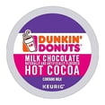 thumbnail image 2 of Dunkin' Donuts Milk Chocolate Hot Cocoa Single Serve K-Cups for Keurig Brewers, 24 Count, 2 of 5