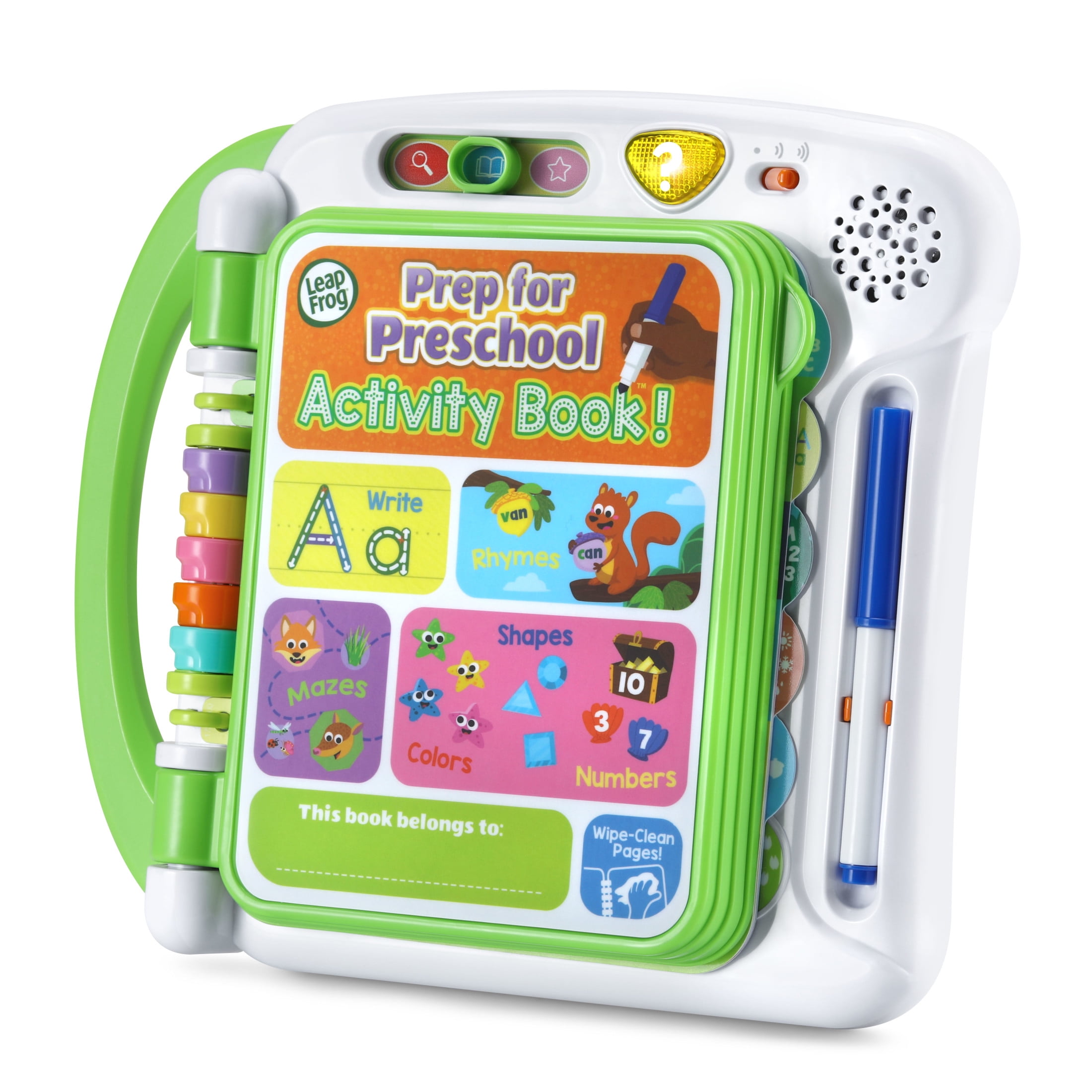 LeapFrog Prep for Preschool Activity Book with Accessories, Baby and Toddler Toys