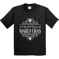 thumbnail image 3 of Inktastic Let the Good Times Roll Mardi Gras Youth T-Shirt, 3 of 5