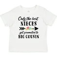 thumbnail image 3 of Inktastic Only the Best Nieces Get Promoted to Big Cousin Boys or Girls Baby T-Shirt, 3 of 5