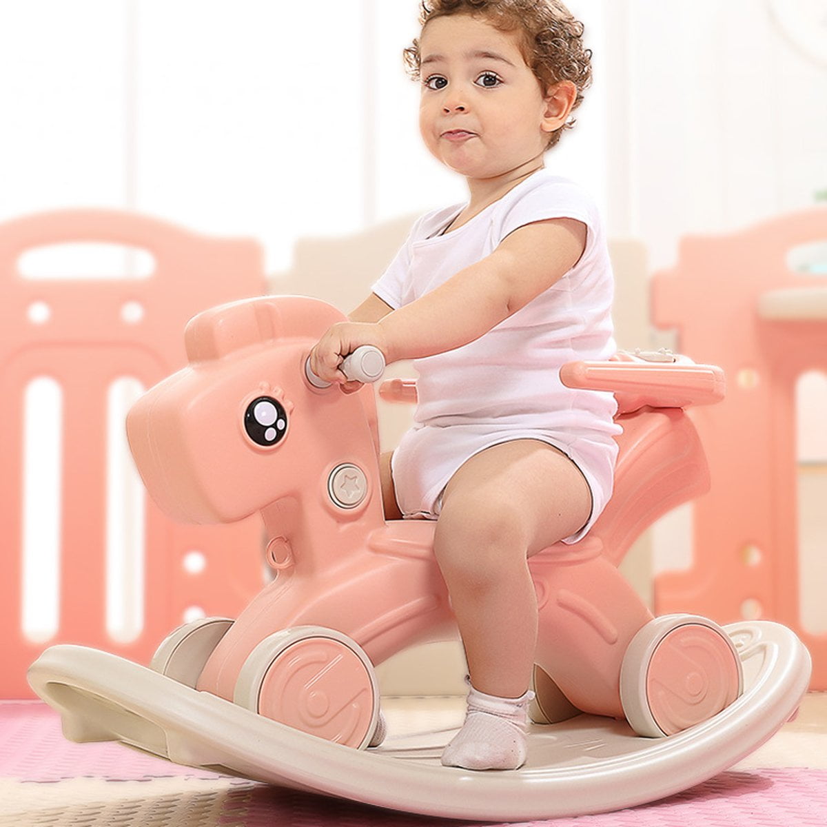 walmart baby rocking horse