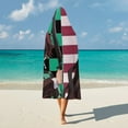 thumbnail image 5 of Demon Slayer Wearable Blanket Cloak Arctic Velvet Hooded Blanket Soft Fuzzy Hoodie Blanket Cape for Adults Kids 60"x80", 5 of 8
