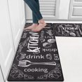 thumbnail image 5 of Non-Slip Kitchen Carpet Waterproof Anti Fatigue for Floor Cushioned Kitchen Rugs and Mats Waterproof Comfort Standing Mat Runner for Kitchen,Sink,Laundry (40 * 120cm/15.7 * 47.2in), 5 of 9