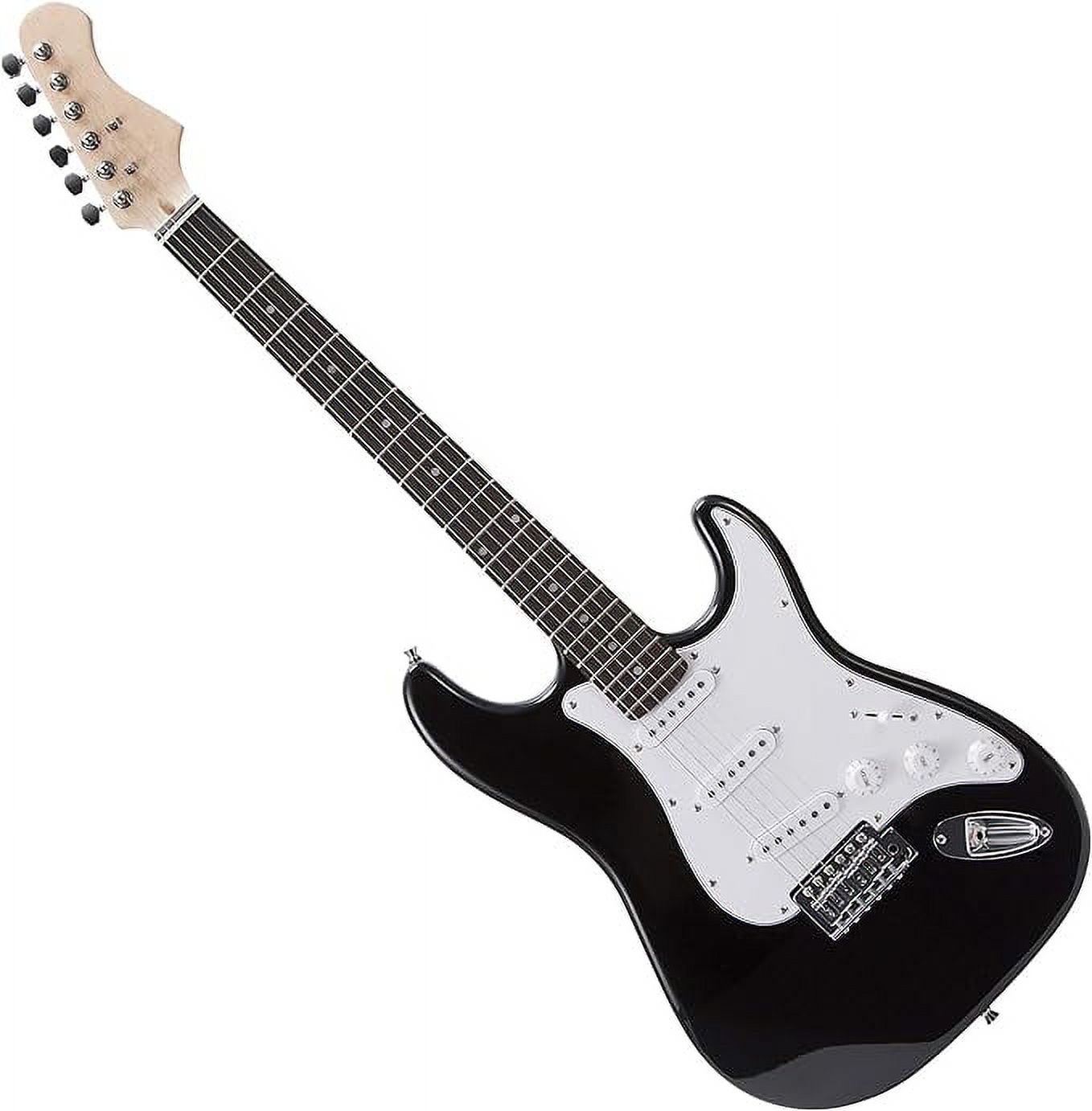 RockJam Right-Handed Solid Body Electric Guitar Black photo 3