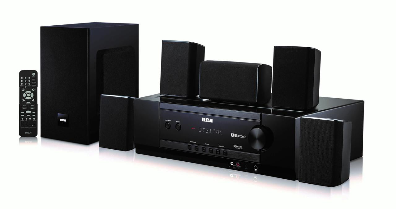 RCA 1000-Watt Audio Receiver Home Theater System - Digital 5.1 Surround