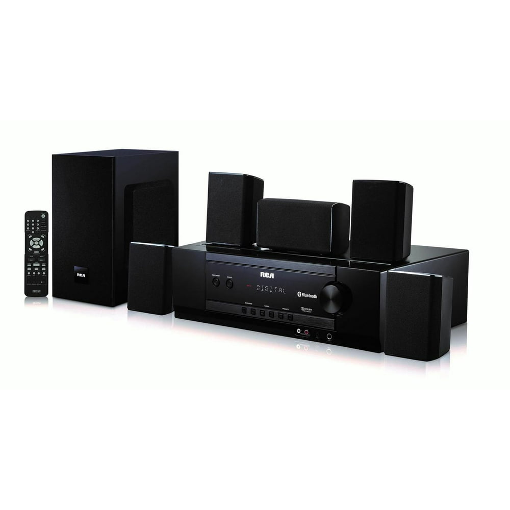 RCA 1000Watt Audio Receiver Home Theater System Digital 5.1 Surround
