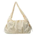 thumbnail image 3 of Bolsos de hombro con hilo de coser informales sólidos con compartimento interior suave 2024, bolsos de alta calidad para mujer, bolsos de mano de PU con cremallera para mujer, 3 of 5