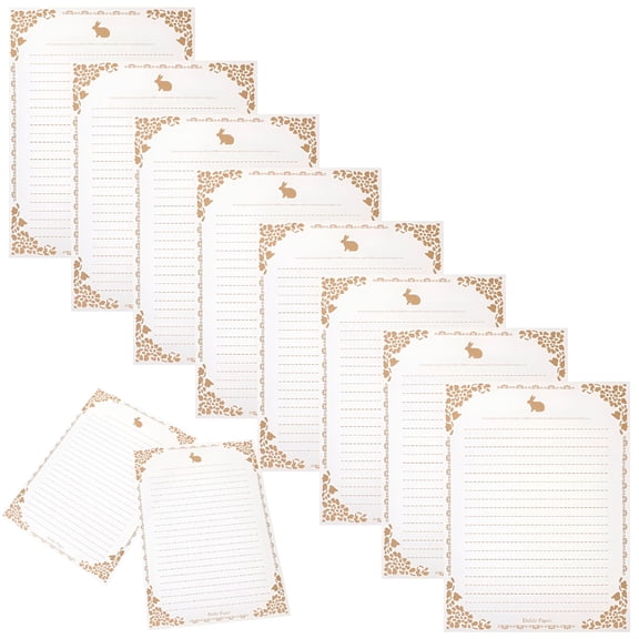 CCOCC Cute Stationery Paper Warm Colors 50 Sheets