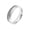 Silver, variant on Women's Stainless Steel Minimalist Chain Design with Synthetic Shell Ring Gold Size 09