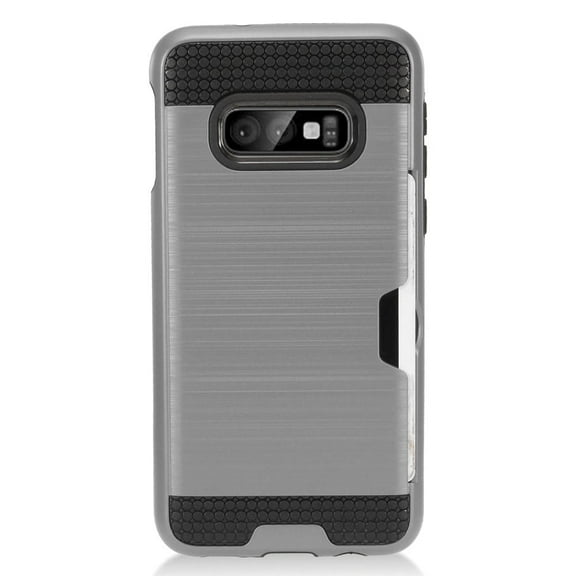 GSA Brushed Case w/CC Slot for Samsung Galaxy S10e (5.8") - Gray