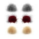 thumbnail image 1 of Uñas de peluche de peluche uñas 3D pelusa pelusa desmontable artes de uñas de bola de felpa magnética Sweethay CE007620-06, 1 of 6