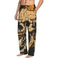 thumbnail image 6 of Sikiie Grim Coffee Skull Pajama Pants Men, PJ Bottoms, Sleep & Lounge Pants-Medium, 6 of 6