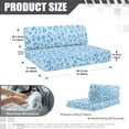 chaqlin RV Camper Dinette Booth Seats Slip Cover Replacement Elastic RV ...