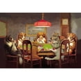 thumbnail image 3 of Coolidge, C.M. 18x14 Black Modern Framed Museum Art Print Titled - Poker Dogs: A Friend in Need, 1903, 3 of 5