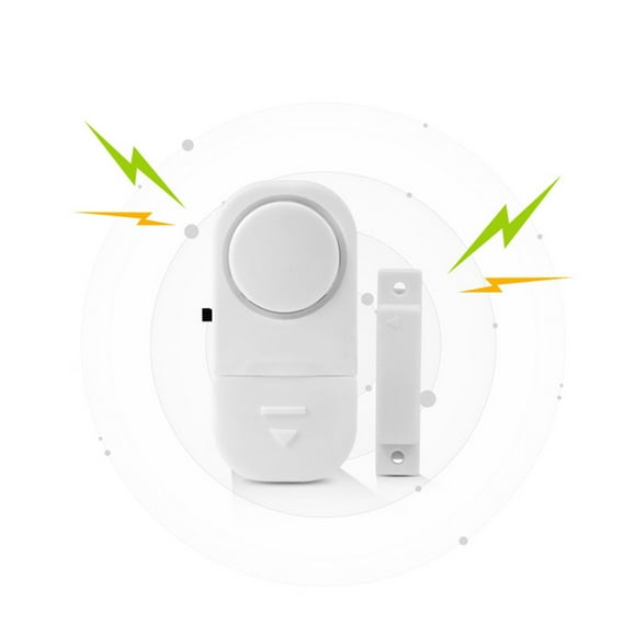Mefallenssiah Wireless Home Window Door Burglar Security Alarm System Magnetic Sensor