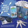 thumbnail image 2 of Set Pretend Play con forma de cartera Star Princess con dinero para niños, 2 of 6
