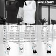 thumbnail image 2 of MISS MOLY Men's Slimming Body Shaper Vest Shirt Abs Abdomen Compression Shirt Moobs Workout Tank Tops Undershirts, 2 of 5