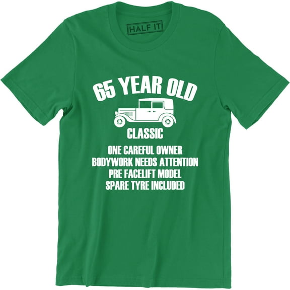 65 Year Old Classic One Careful Owner 65th Birhday Present Gift Men's T-Shirt