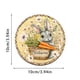 thumbnail image 3 of CaiYueKe Easter Bunny Wooden Coasters Heat Resistant Cup Mats for Dining Table Kitchen Decor Insulating Drinkware Protectors Cute Spring Home Decorations, 3 of 7