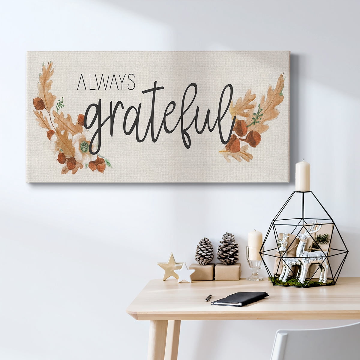 Always Grateful- Gallery Wrapped Canvas