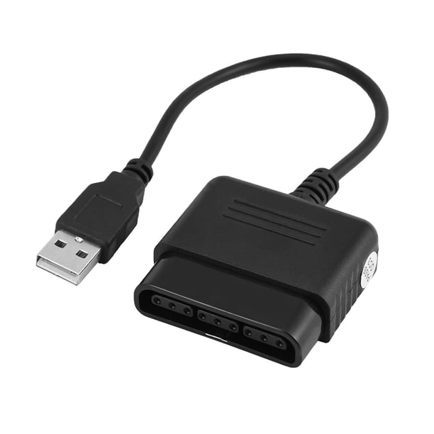 Convertidor de Controlador A USB Para PS3 Y PC CON, Retroalimentación de Doble Vibracia, Modo Analógico/Digital Con Soporte para PS3/PC