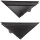 thumbnail image 3 of Car left and right door rearview mirror flag cover decorative triangle cover compatible with 500 12-19 1SJ85KX7AA 1SD00KX7AA, 3 of 5