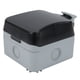 thumbnail image 1 of Caja de enchufe de protección para exteriores, caja de enchufe impermeable para exteriores, tomas eléctricas, caja de enchufe para exteriores, integración perfecta, 1 of 8