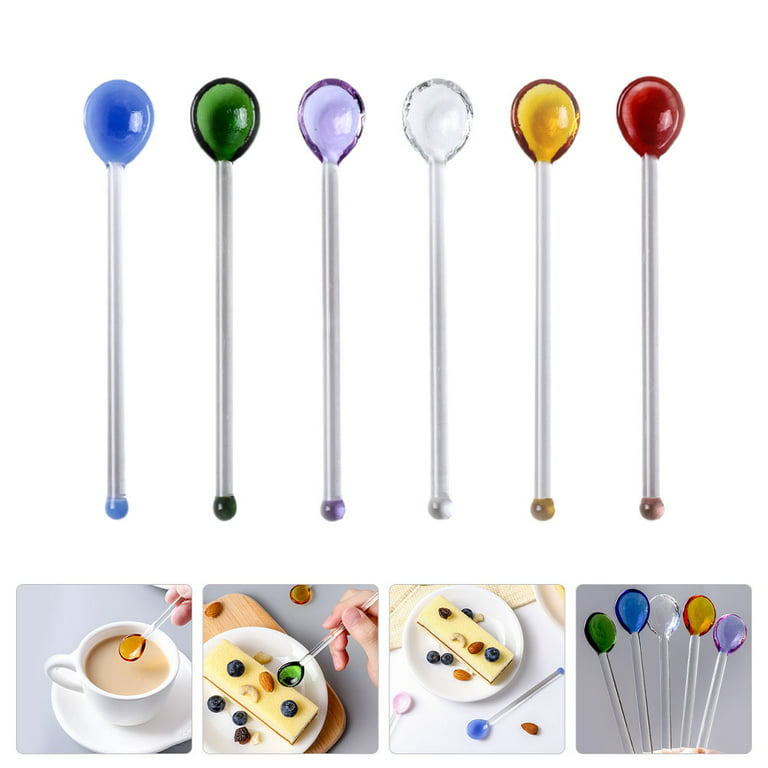 Wooden Coffee Stirrers Stir Sticks With Round Ends Coffee Mixer Stick  Disposable Drink Stirrers Wood Swizzle Drink Sticks for Beverages 