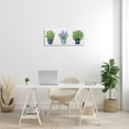 thumbnail image 2 of Stupell Industries Varied Potted Plants Herbs Country Botanical Farmhouse Painting Gallery Wrapped Canvas Print Wall Art, Design by Janet Tava, 2 of 5