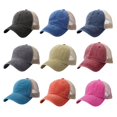 thumbnail image 3 of YAOBAMM Chapeau anti-UV Unisexe Chapeau de Baseball Maille Creuse Respirant Réglable Léger Protection UV Extérieur Décoratif, 3 of 7