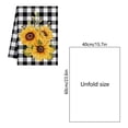 thumbnail image 3 of Toallas de cocina con estampado de girasoles | Toallas de cocina y de mano de 59 x 40 cm | Altamente absorbentes y secantes para cocinar, hornear y decorar en días festivos, 3 of 6