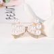 thumbnail image 2 of Pearl Rhinestone Bow Brooch for Women Elegant Pins Party Wedding Gifts Clothing Accessories Butterf, 2 of 5