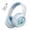 White, variant on Wireless Gaming Headset for PS5/PC/PS4/Switch,Wired/2.4G/Bluetooth Gaming Headphones with Mic/Surround Sound/Space Capsule Design and Cool Linght/1000mAh Large Battery/Black