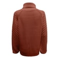 thumbnail image 6 of Winter Knitted High Neck Pullover Sweater Soft Warm Turtleneck Top Cozy Casual Fall Fashion Comfortable Yarn Elegant Long Sleeve Outerwear, 6 of 6