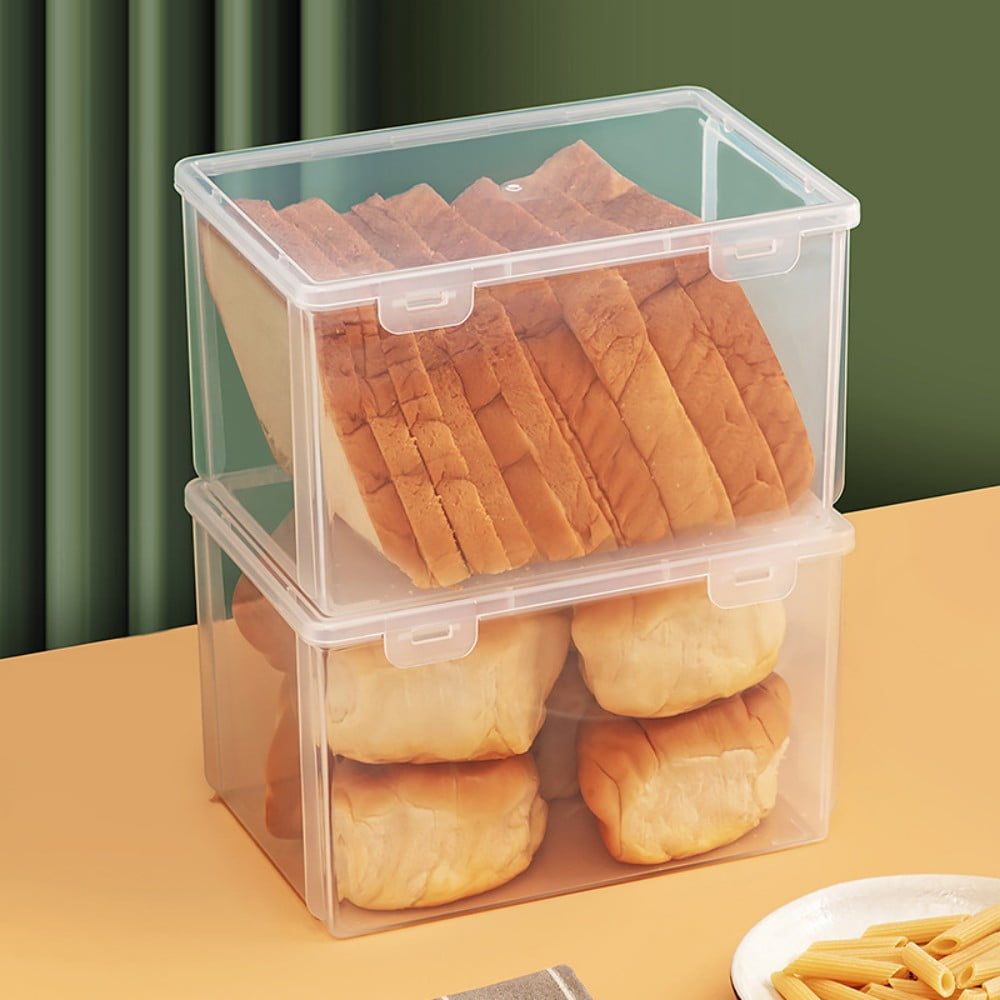Wonder Work Bread Box Kitchen Food Grade Fridge Storage Container