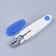thumbnail image 2 of 5pc 117x19x9mm Iron Scissors and Plastic Sheath Mini Small Snips Trimming Nipper Blue, 2 of 4