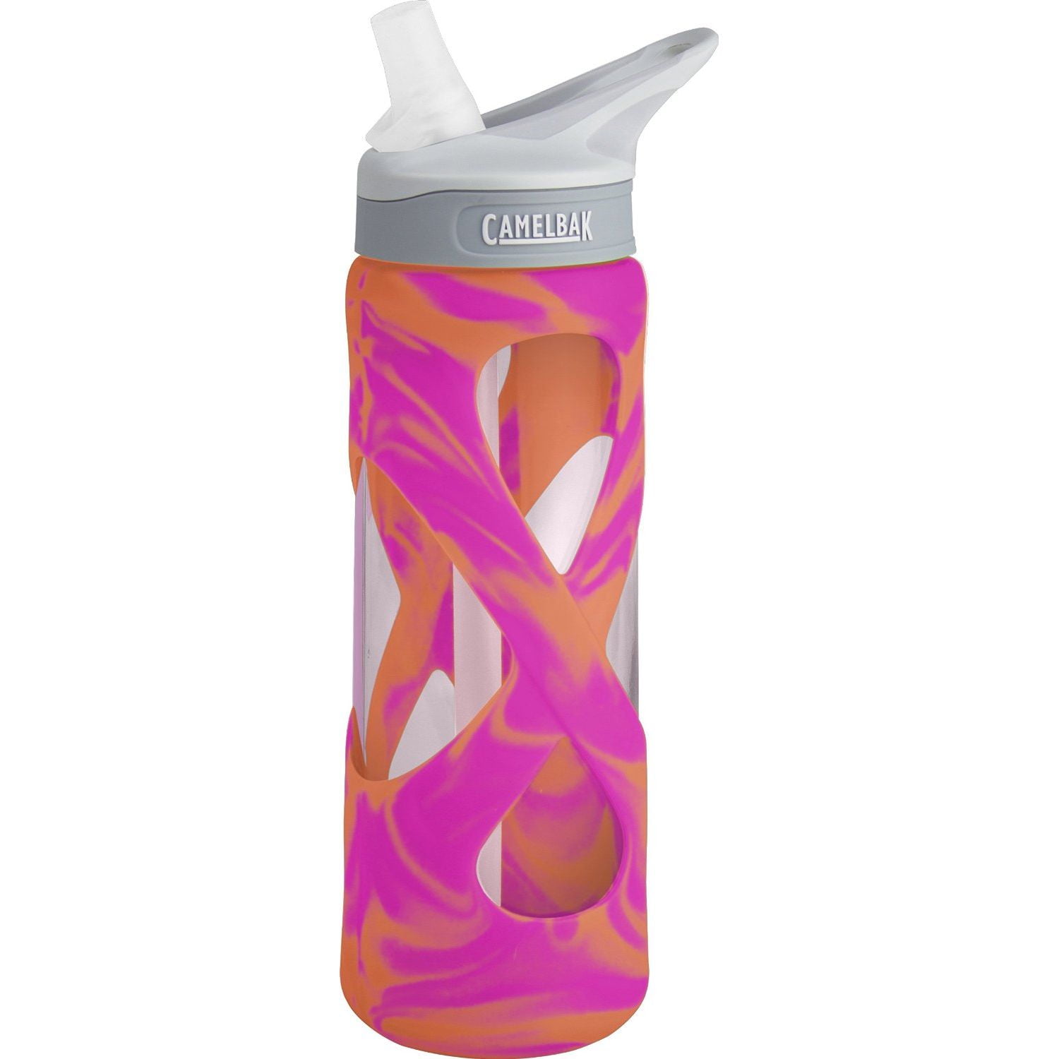 Camelbak Eddy Glass .7-Liter Water Bottle Pink Orange by CamelBak