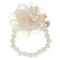 thumbnail image 5 of Bride Floral Wrist Corsage Artificial Flower Corsage Bracelet Wedding Bridesmaid Wrist Decor, 5 of 8