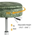 thumbnail image 4 of Homebeez Storage Ottoman Vanity Stool,360°Swivel Height Adjustable Foot Stool,Modern Accent Stools for Bathroom Living Room, 4 of 9