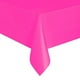 thumbnail image 1 of Mantel de plástico rosa neón, 108 "x 54" Unique Industries 99133, 1 of 1