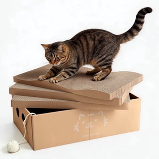 Costco Warehouse Cat Scratcher, Reinforced Cardboard, Spacious