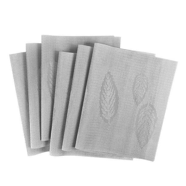 Heatresistant Table Mats Nonskid PVC Place Mats Woven Vinyl Placemats