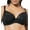 Black, variant on Women's Shea Plunge Unlined Bra - Bare - 38DDD