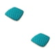 thumbnail image 3 of Inteprter Almohadillas para sillas lavables a máquina para comedor - Materiales duraderos y protectores Cojines absorbentes cómodos Azul pavo azul eléctrico Sin material de relleno 2Conjunto, 3 of 6