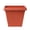 Red-RD Home Decor, variant on JJV Square Thickened Plastic Flower Pot with Root Control Design Imitation Ceramic Look for Gardening Flowers and Green Plants 8x8x6 Inch