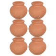 thumbnail image 3 of 6pcs Miniature Flower Pots Compact Flower Containers Succulent Flower Holders, 3 of 4